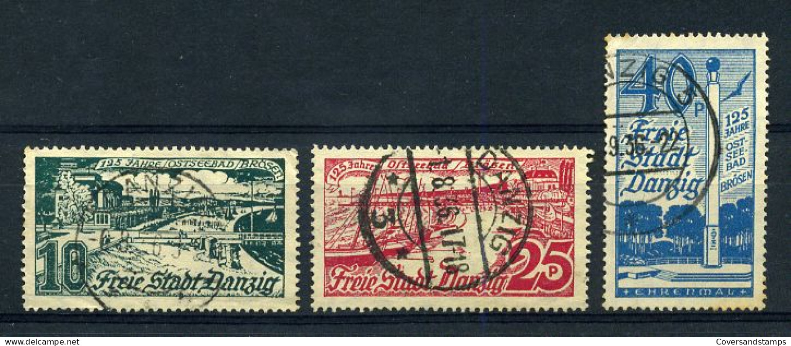 Duitsland - Danzig 259/61- Gest / Obl / Used - Other & Unclassified