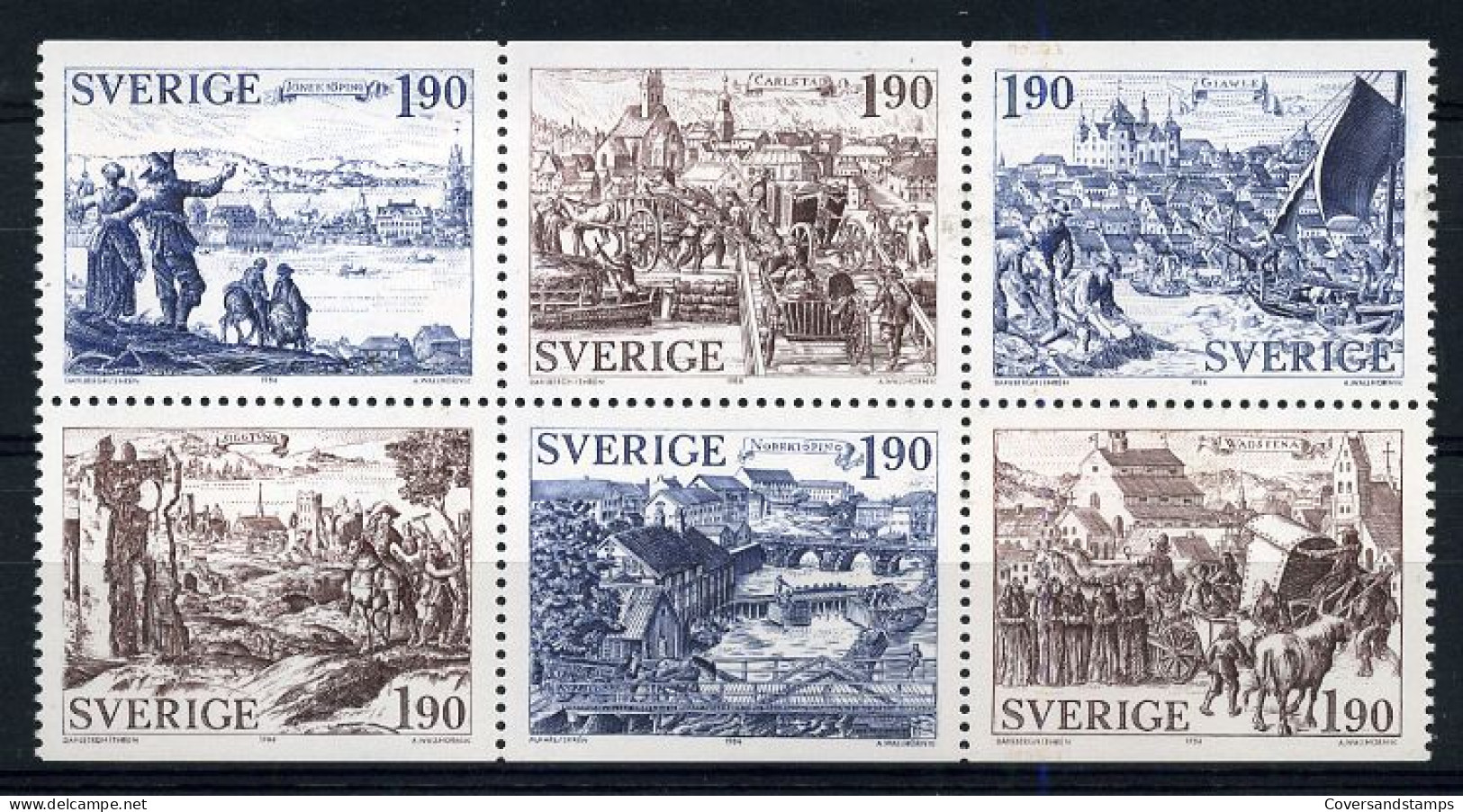 Zweden - 1274/79 - MNH - Unused Stamps
