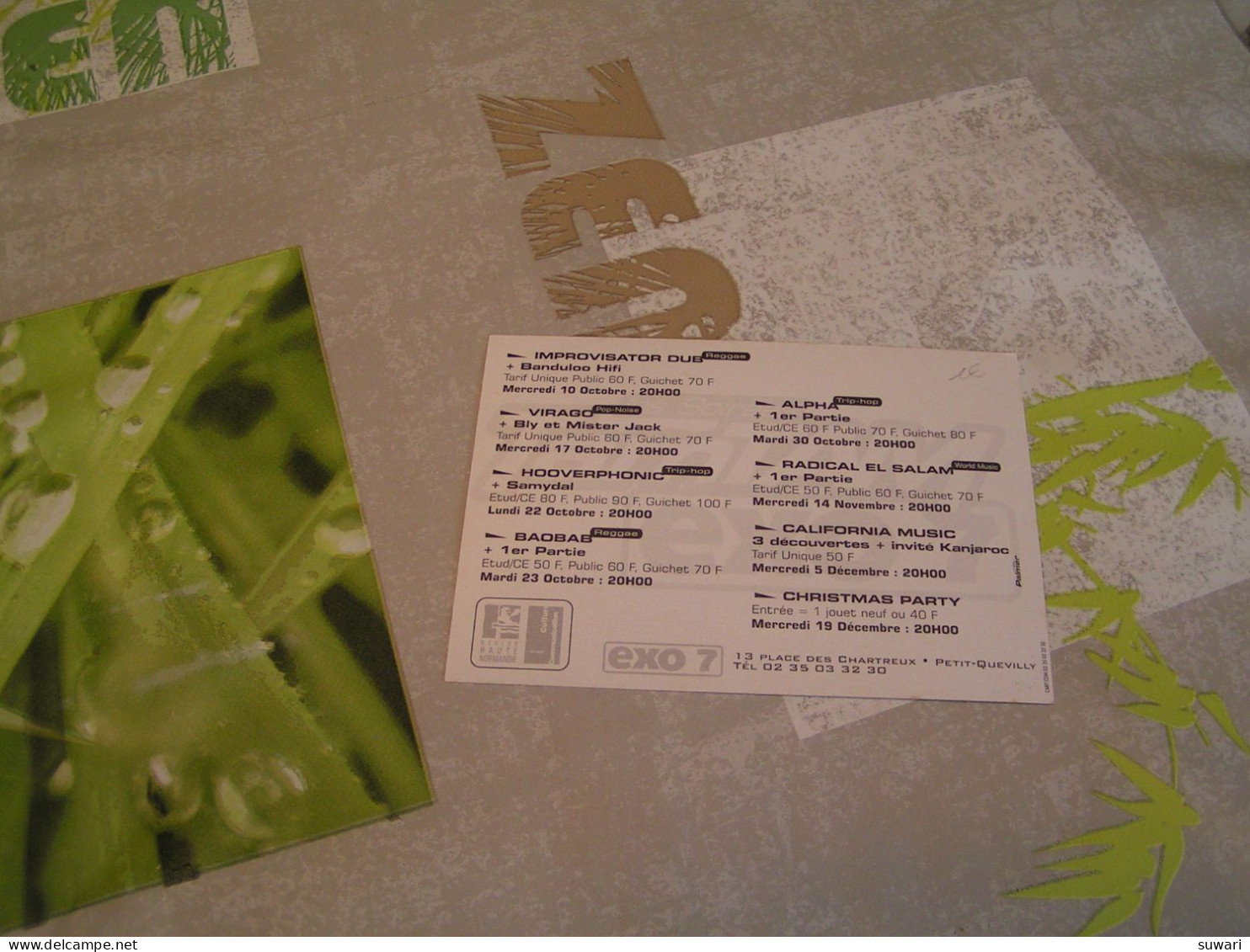 EXO 7 - Salle De Concert - Les Soirées TAMTAM 2001 - Le Petit-Quevilly