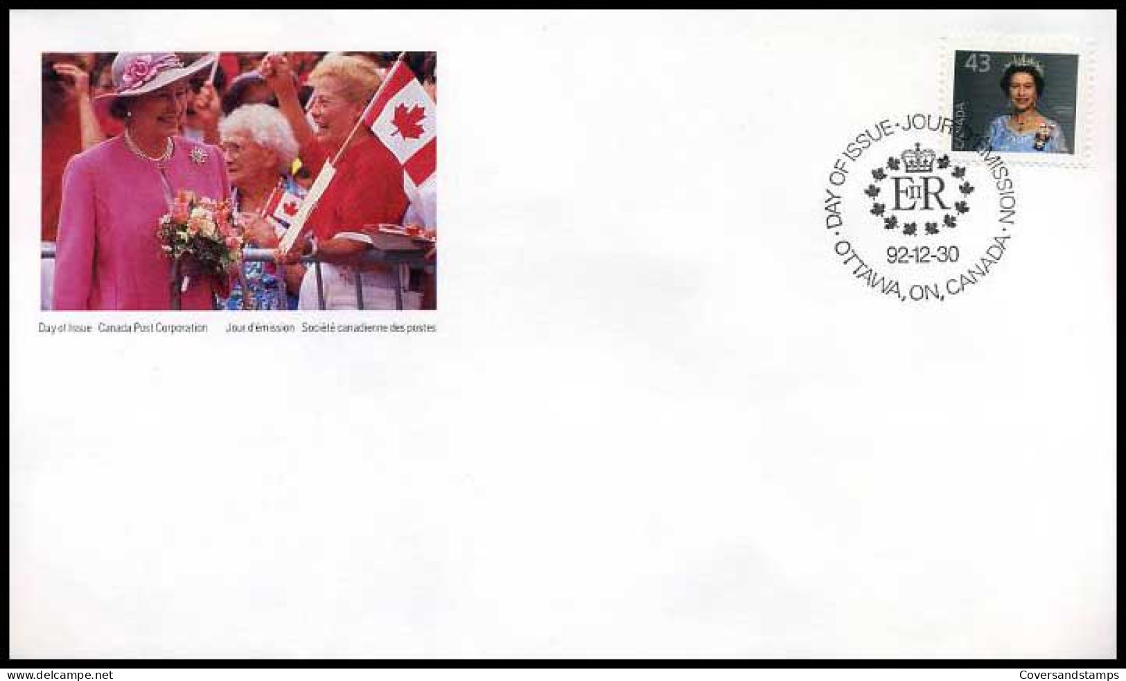 Canada - FDC - Anniversary Queen Elizabeth II                           - 1991-2000