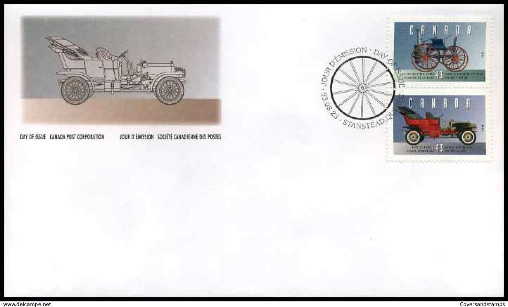 Canada - FDC - Oldtimers                            - 1991-2000