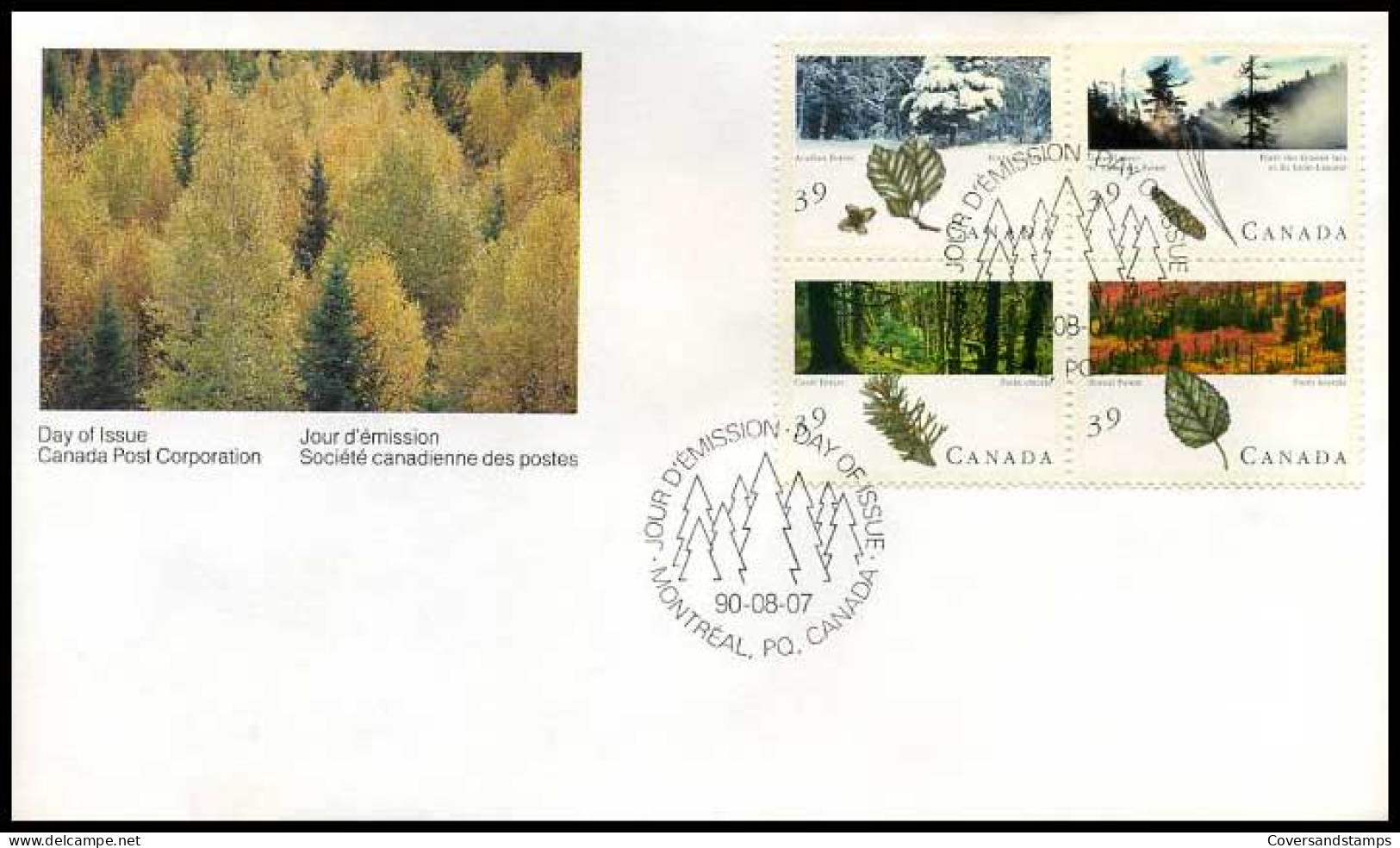 Canada - FDC - Canada's Forests                      - 1981-1990