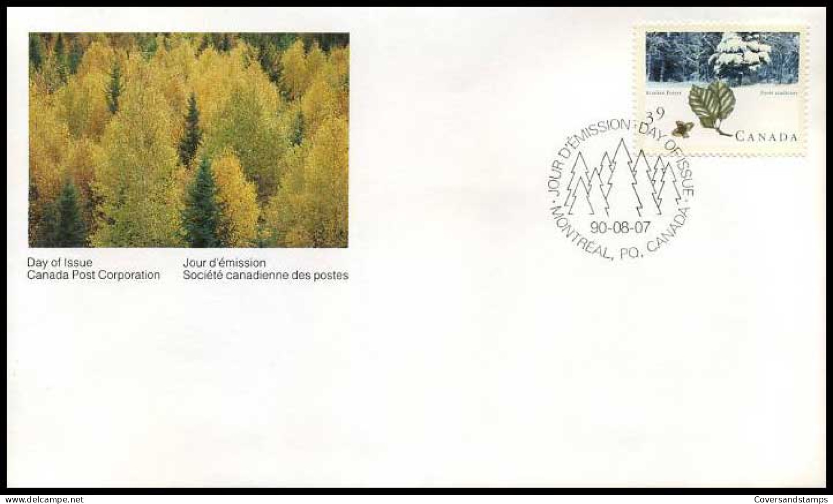 Canada - FDC - Canada's Forests : Acadian Forest                      - 1981-1990