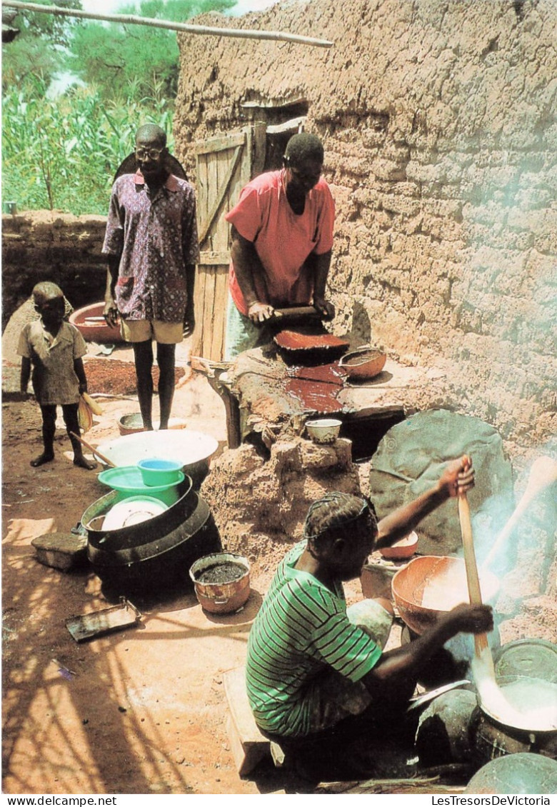 BURKINA FASO - Solidarité - Animé - Carte Postale - Burkina Faso