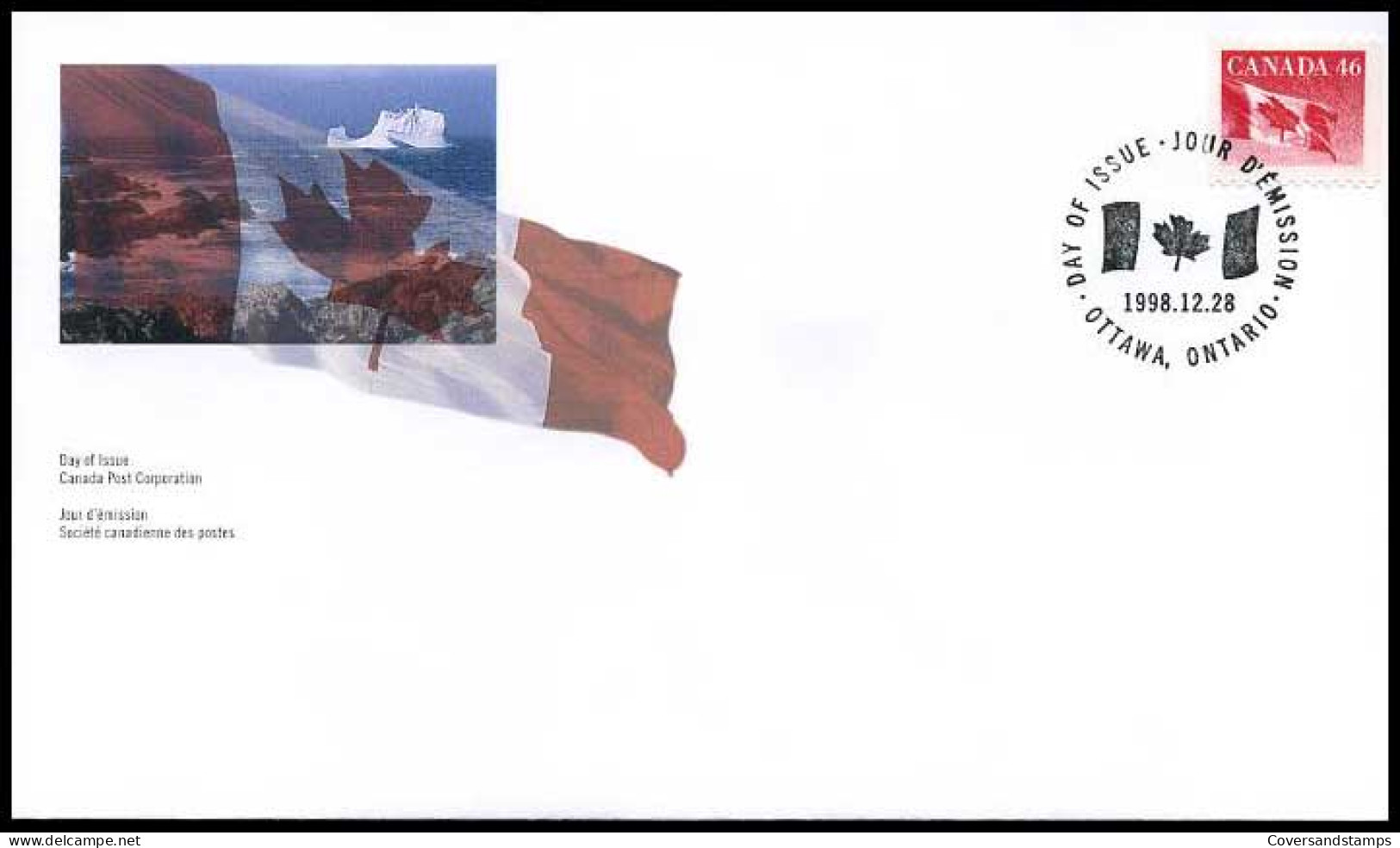 Canada - FDC -  Canadian Flag                    - 1991-2000