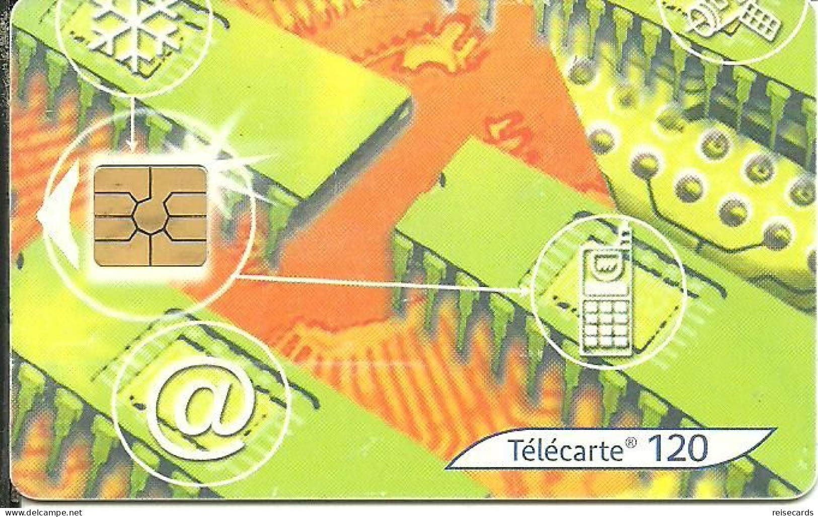 France: France Telecom 02/01 F1128 Le XXème Siècle - Le Microprocesseur - 2001