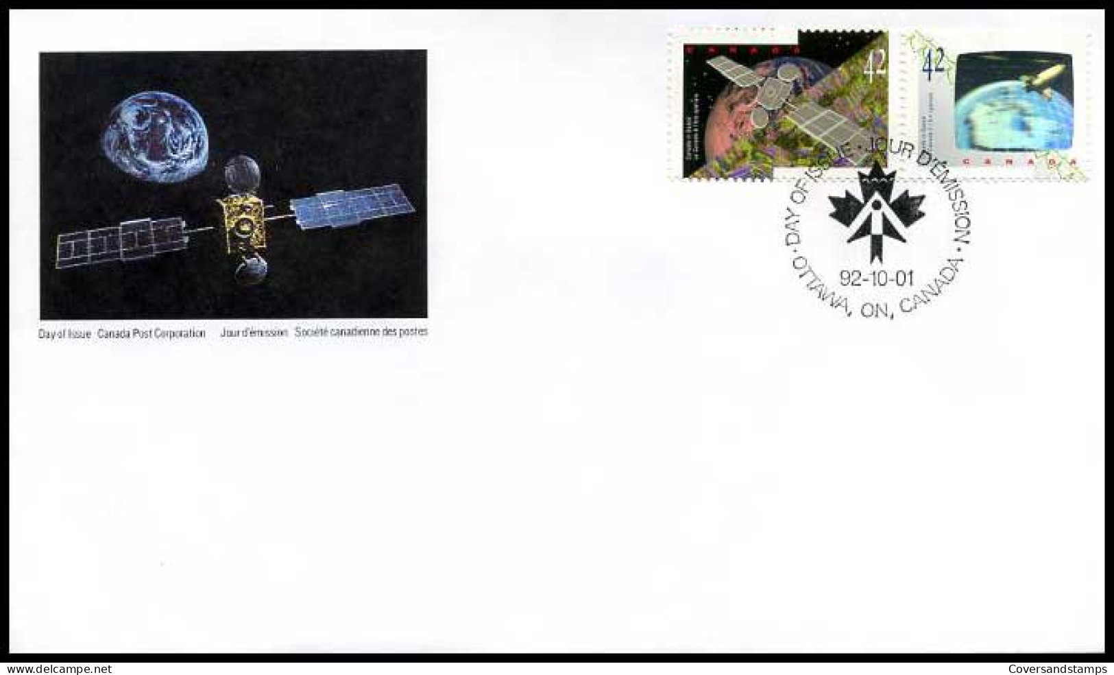 Canada - FDC -  United Nations International Year Of Space                     - 1991-2000