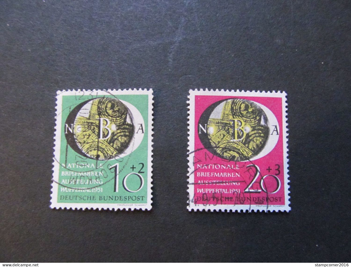 BRD Nr. 141-142, 1951, NBA, Satz, Gestempelt - Gebraucht