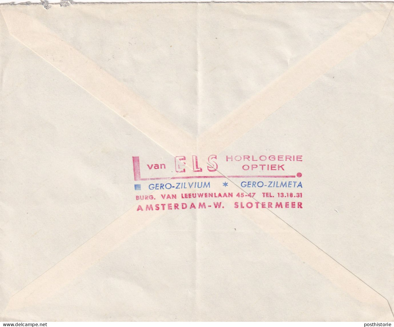 Envelop Met 30 Cent Zomerzegel 1961   Kievit - Briefe U. Dokumente