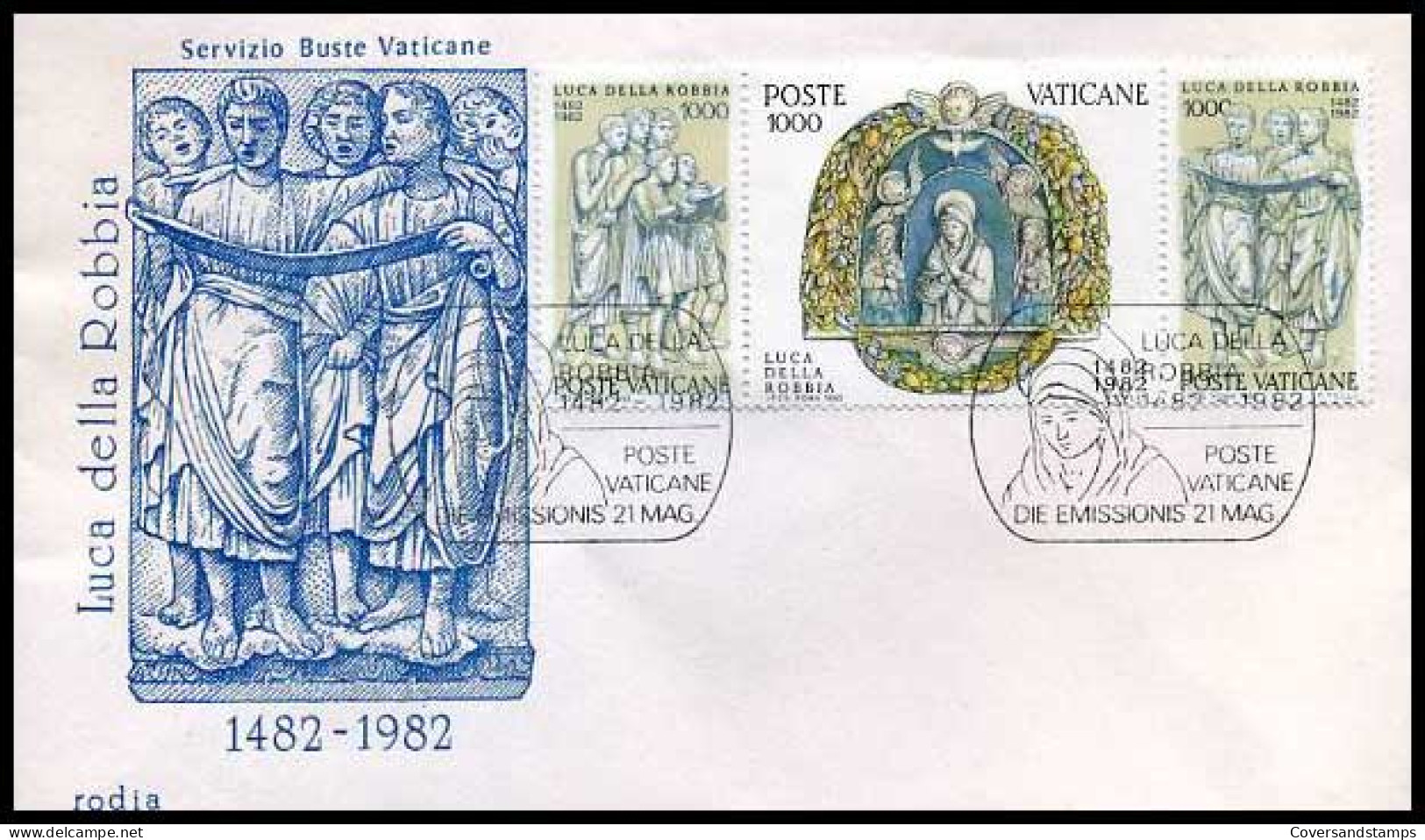 Vaticaan - FDC - Luca Della Robia                         - FDC