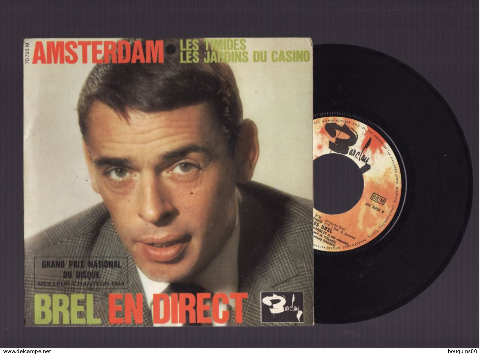 JACQUES BREL AMSTERDAM - Other - French Music