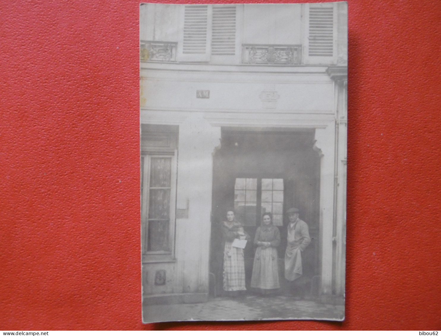 SANNOIS  ? ( 95 ) Carte Photo Devant Le Porche Du N°152 D'une Rue           - Par BLANC - Sannois