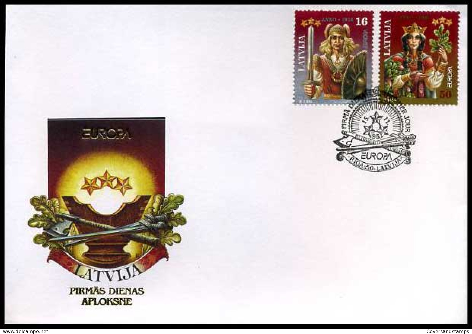Litouwen - FDC -  Europa 1995                                            - 1995
