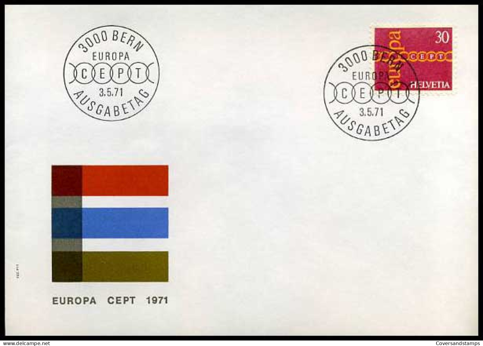 Zwitserland - FDC - Europa 1971                                            - 1971