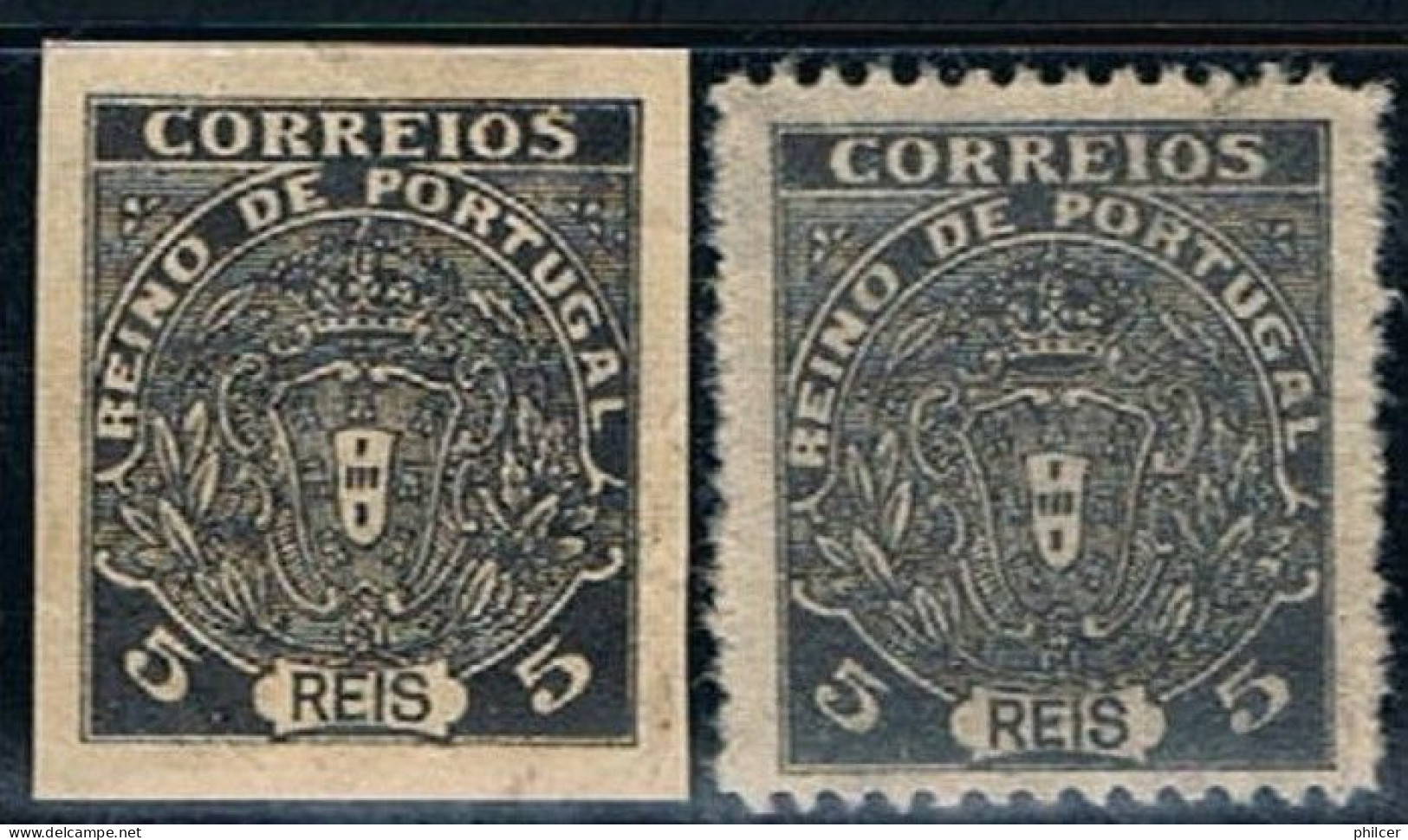 Portugal, 1919, 5 Reis, MNG - Ongebruikt