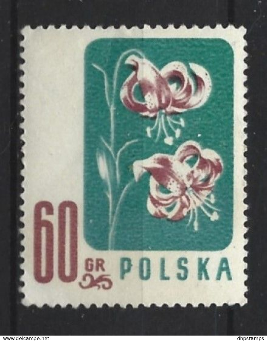 Polen 1957 Flowers Y.T. 907 (0) - Used Stamps