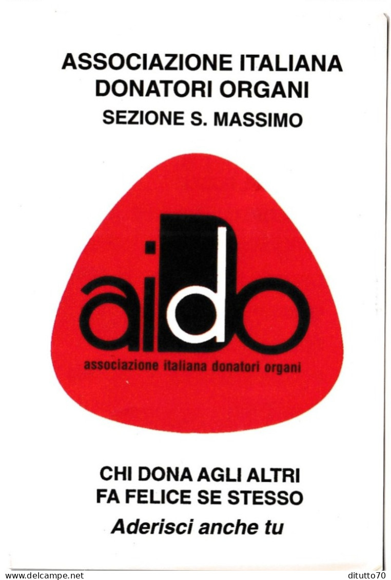Calendarietto - AIDO - Associazione Italiana Dotatori Organi - Supermercati Manganotti - Anno 1997 - Small : 1991-00