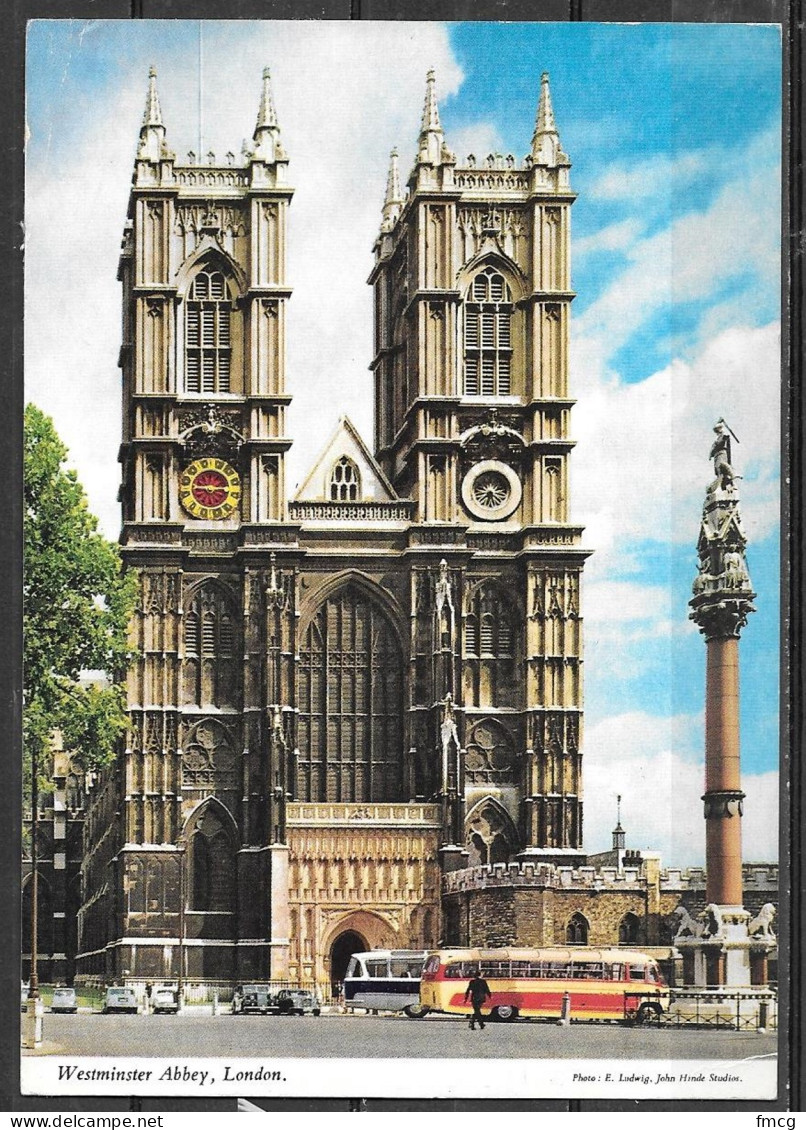 London, Westminster Abbey, Mailed In 1985 - Buckingham Palace