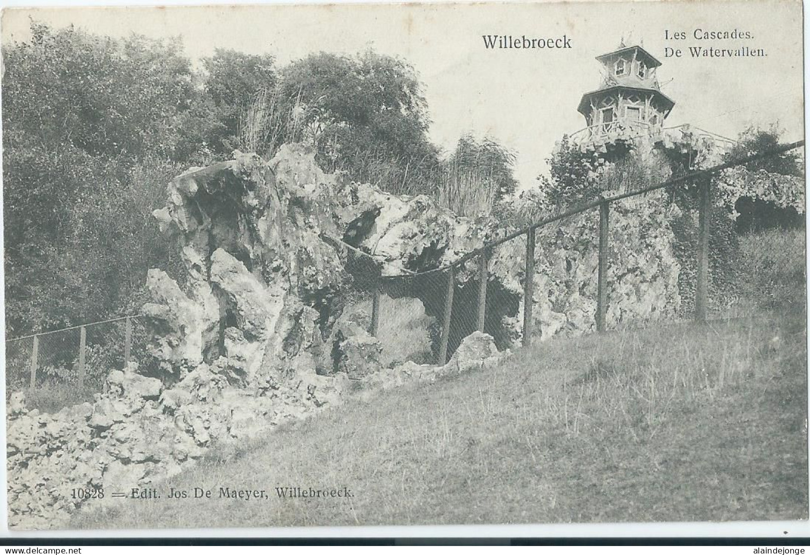 Willebroek - Willebroeck - Les Cascades - De Watervallen - 1906 - Willebroek
