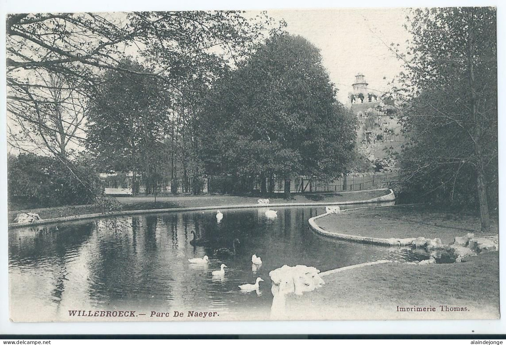 Willebroek - Willebroeck - Parc De Naeyer - 1910 - Willebrök
