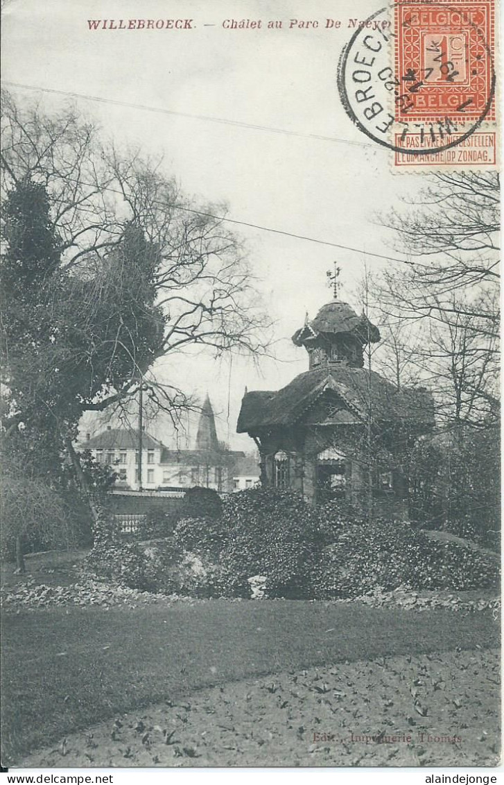 Willebroek - Willebroeck - Châlet Au Parc De Naeyer - 1914 - Willebroek