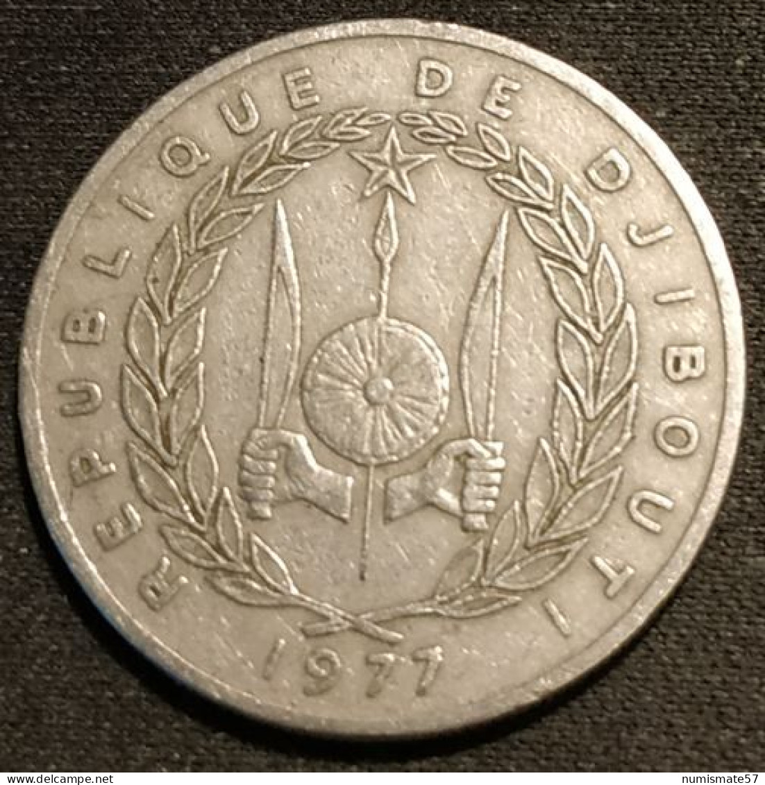 DJIBOUTI - 50 FRANCS 1977 - KM 25 - Gibuti