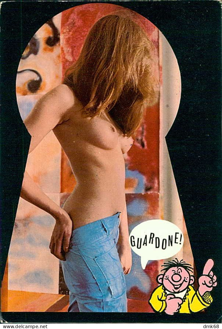 PIN-UP RISQUE BEAUTY - NAKED / NUDE / NU /  VOYEUR - 1970s  (TEM459) - Pin-Ups