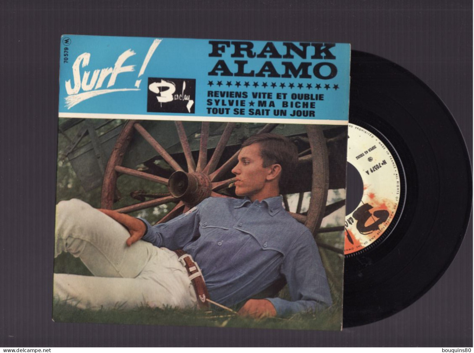 FRANK ALAMO REVIENS VITE ET OUBLIE - Otros - Canción Francesa