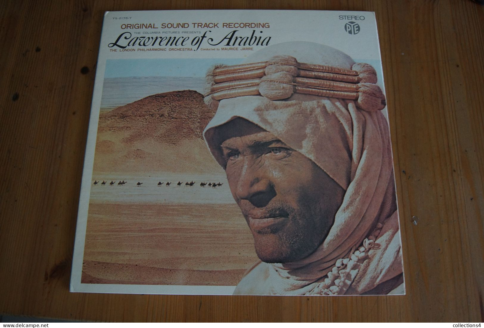 MAURICE JARRE LAWRENCE OF ARABIA RARE LP JAPONAIS PETER O TOOLE - Música De Peliculas