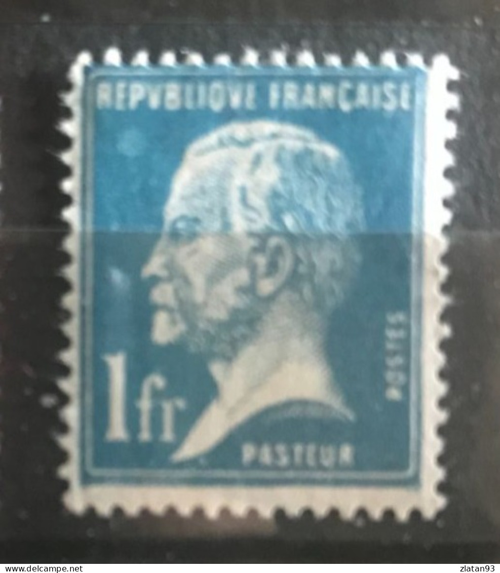 PASTEUR YT N°179 1F Bleu NEUF** - 1922-26 Pasteur