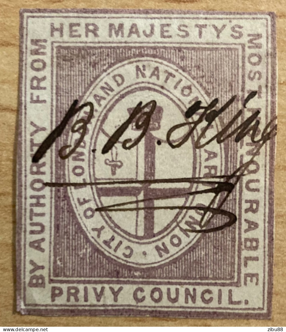 Privy Council City Of London - Revenue Stamps