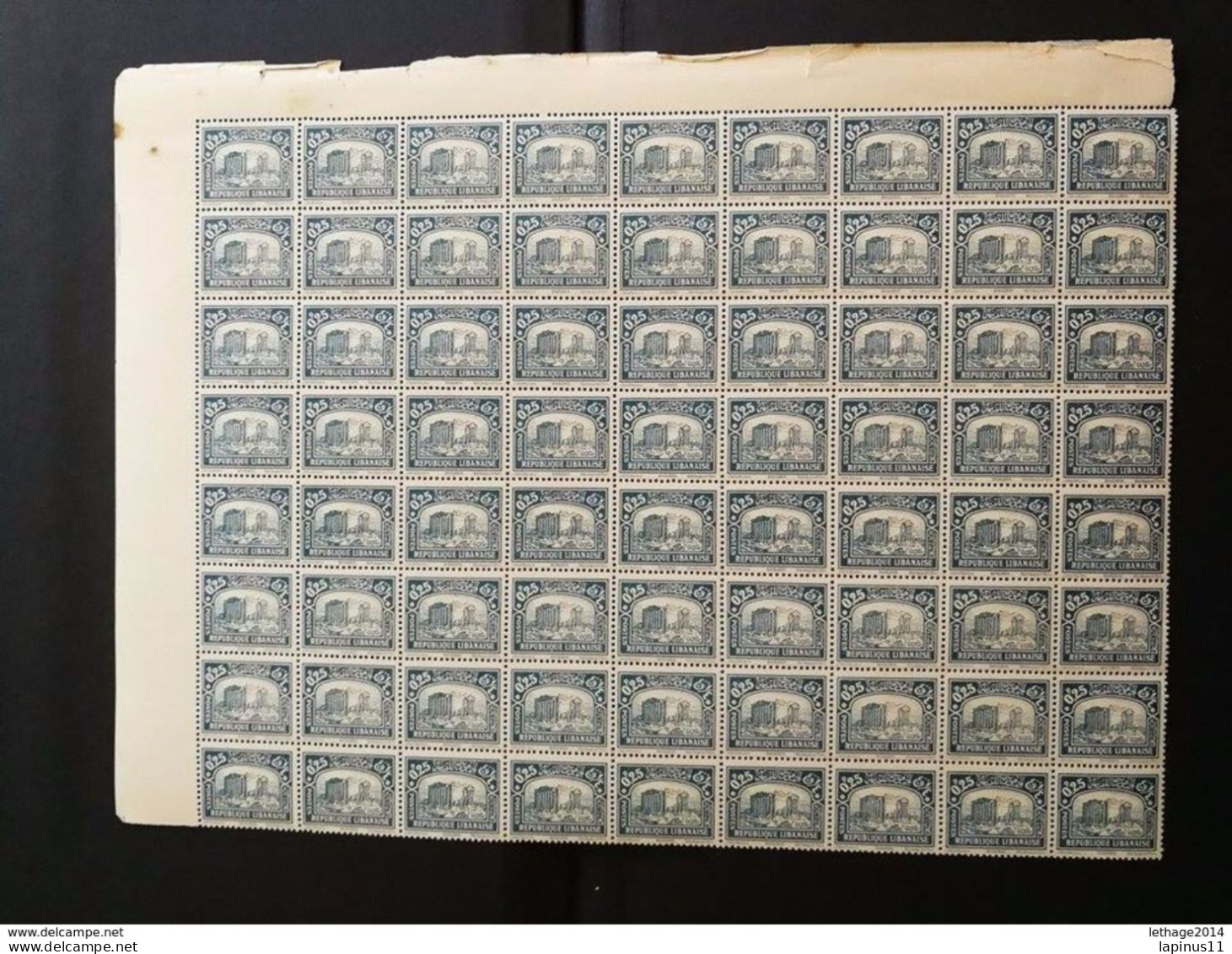 GRAN LIBAN لبنان LEBANON 1930 - 35 SITES YVERT N. 130 MNH - Libanon