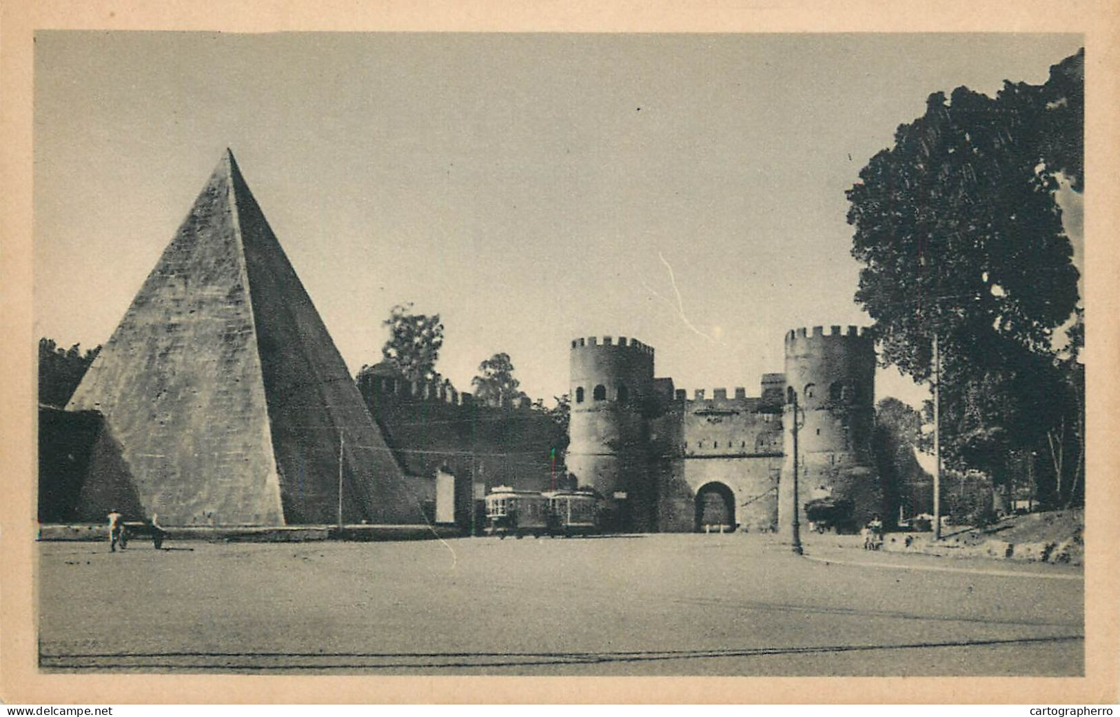 Italy Roma Piramide Di Caio Cestio - Other Monuments & Buildings