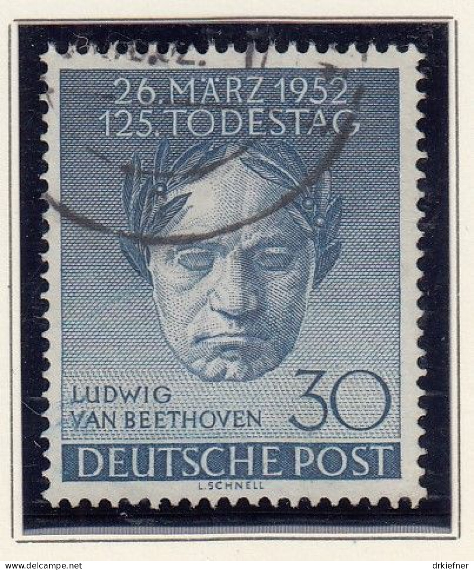 BERLIN  87, Gestempelt, Ludwig Van Beethoven, 1952 - Used Stamps