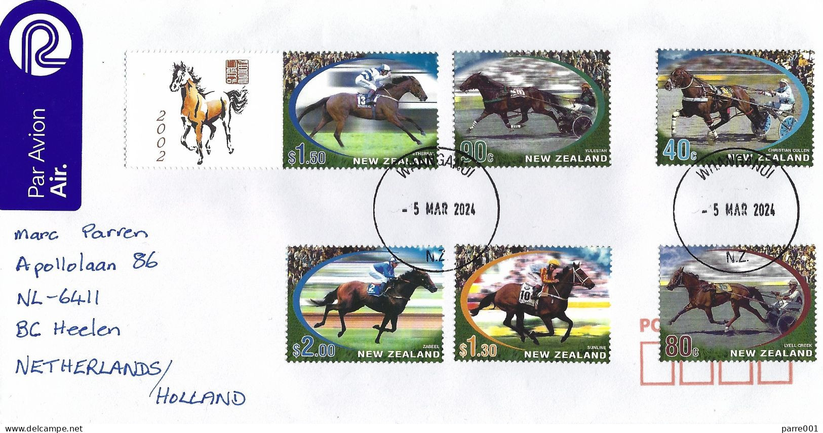 New Zealand 2024 Whanganui Horse Riding Jumping Sulky Racing Cover - Horses