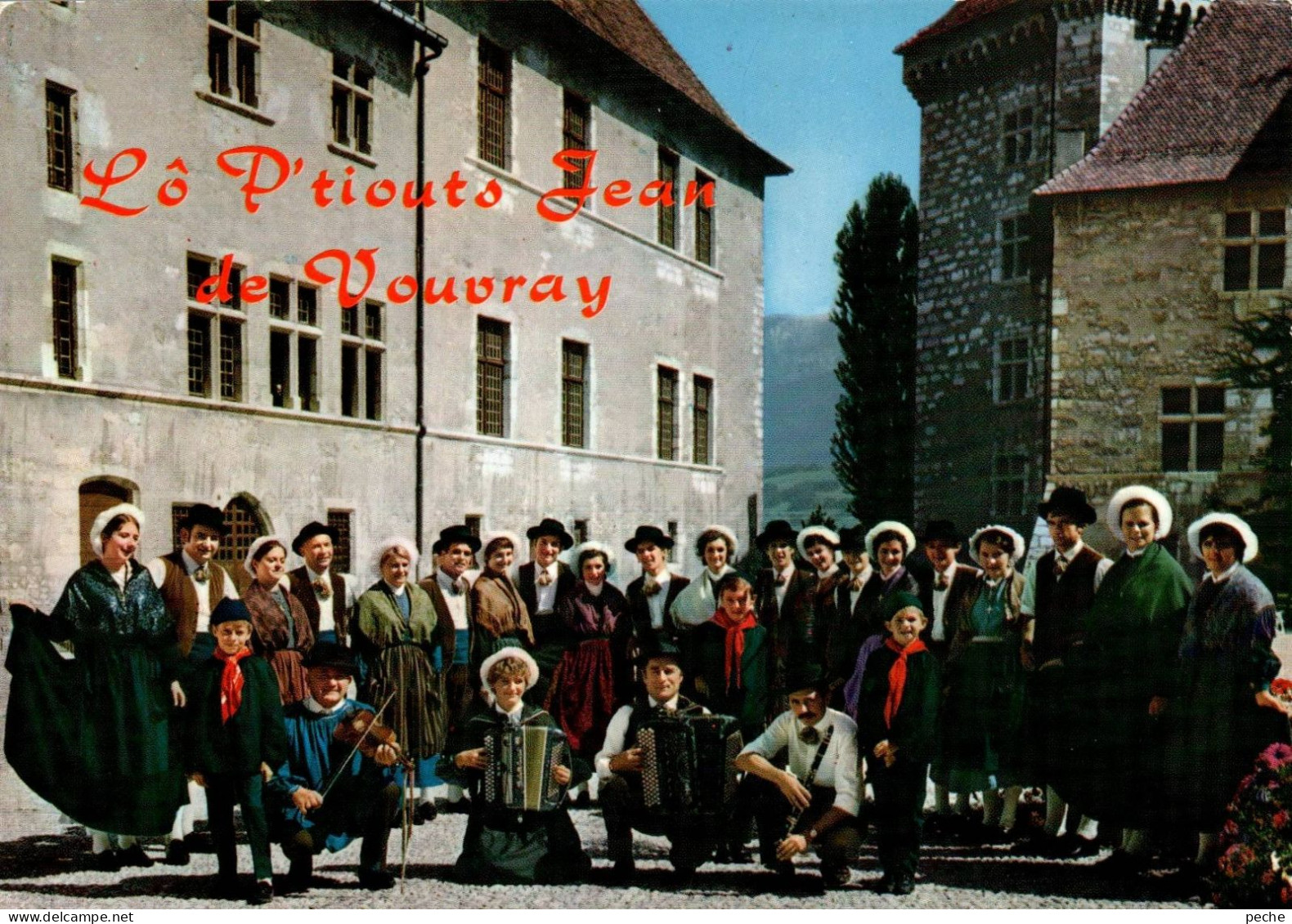 N°1223 Z -cpsm Lô P'tiouts Jean De Vouvray -groupe Folklorique- - Danze