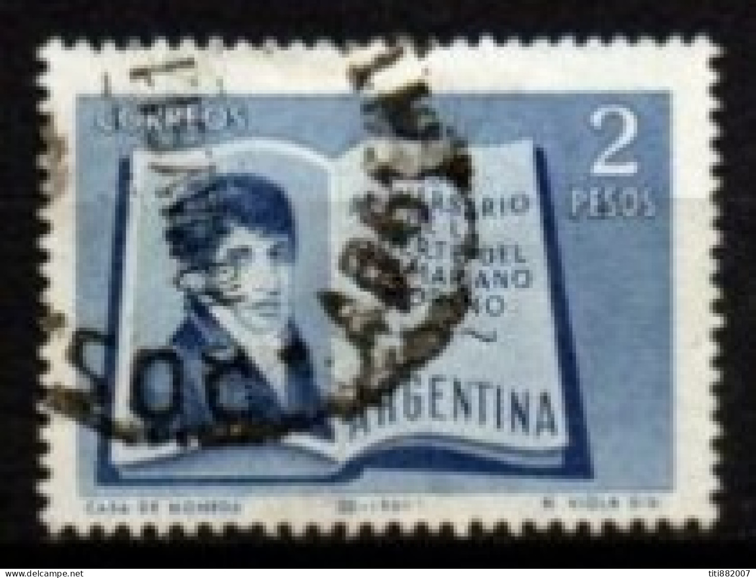 ARGENTINE  -   1961 .  Y&T N° 637 Oblitéré .   Moreno - Oblitérés