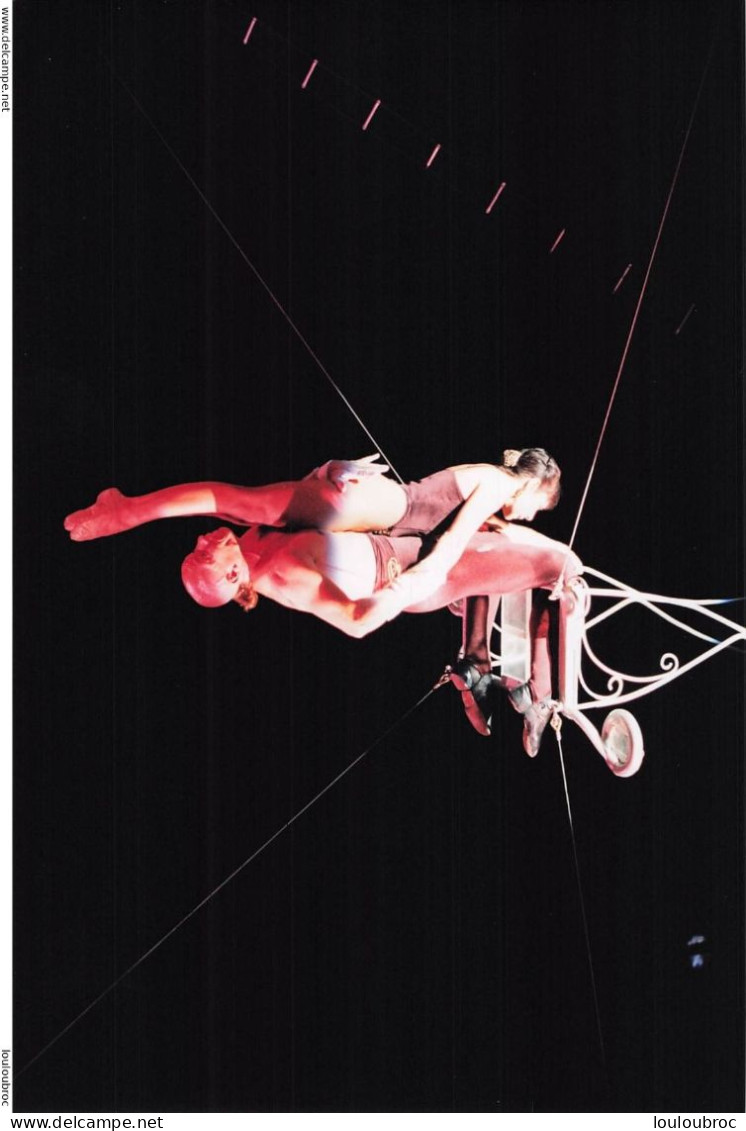 CIRQUE ALEXIS  GRUSS  10/1996  SPECTACLE L'HERITAGE DU SAVOIR FAIRE  CIRCUS PHOTO DE PRESSE AGENCE  ANGELI  27x18cm T1 - Cirque