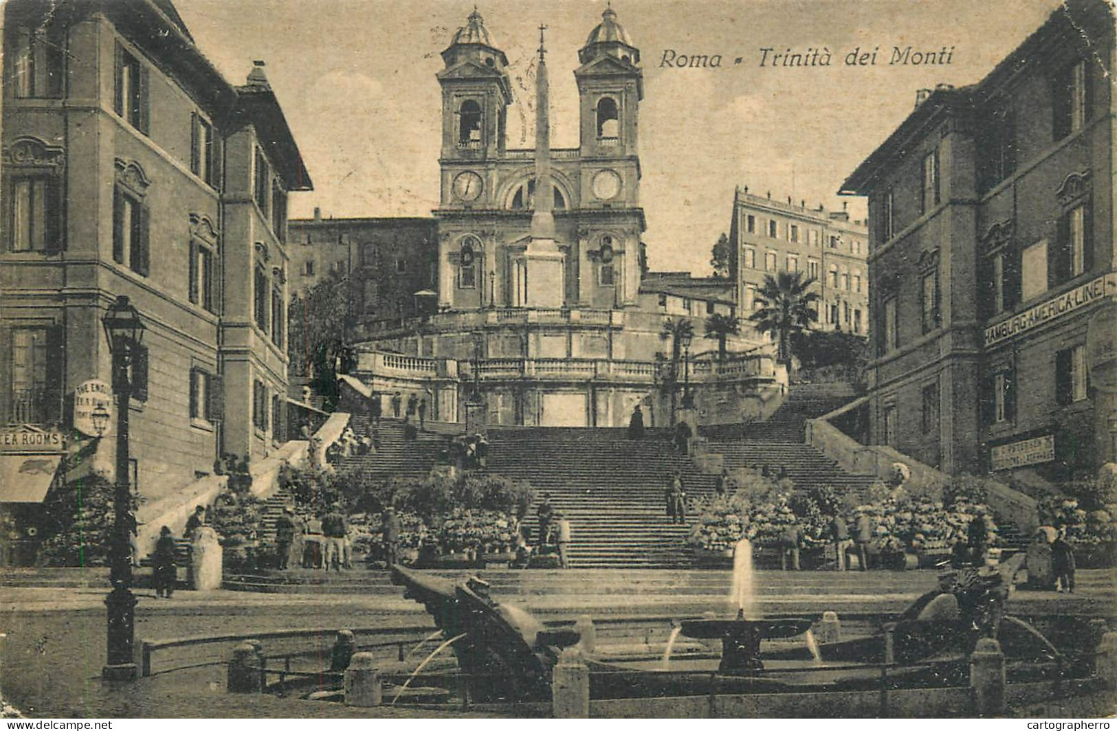 Italy Roma Trinita Dei Monti - Autres Monuments, édifices