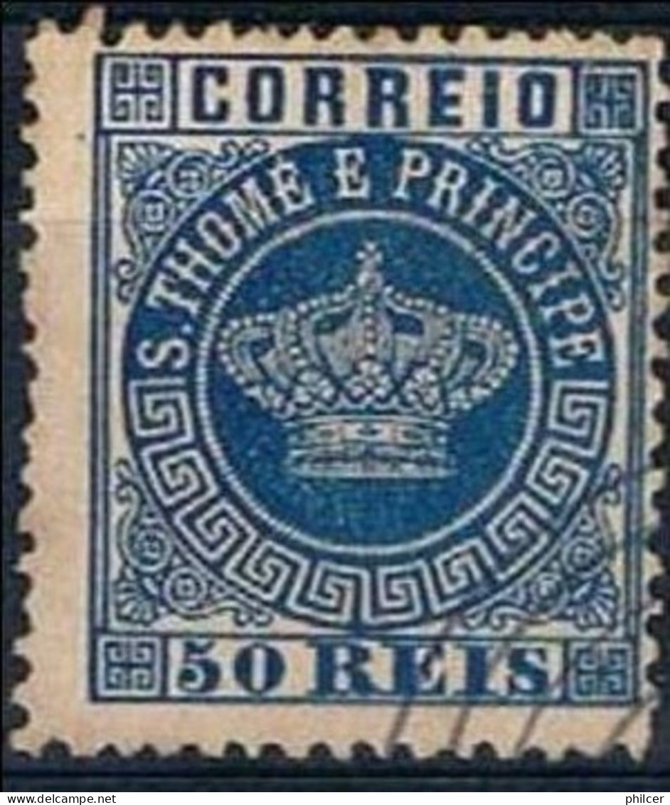 S. Tomé, 1881/5, # 14, Used - St. Thomas & Prince