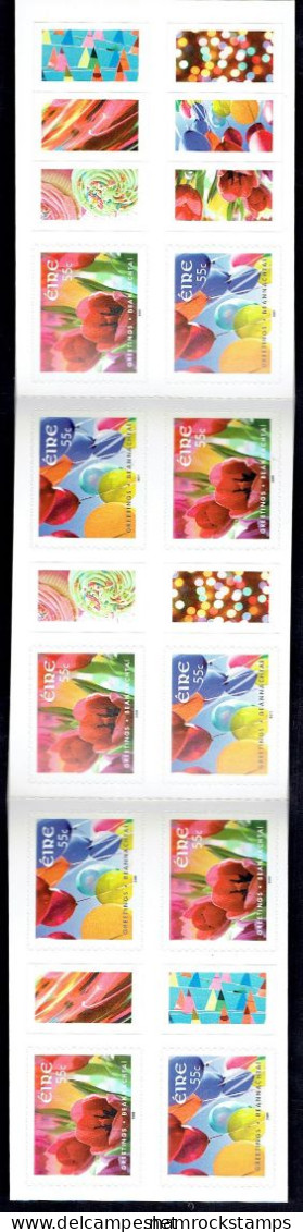 Ireland 2011 Greetings Booklet Complete MNH - Postzegelboekjes