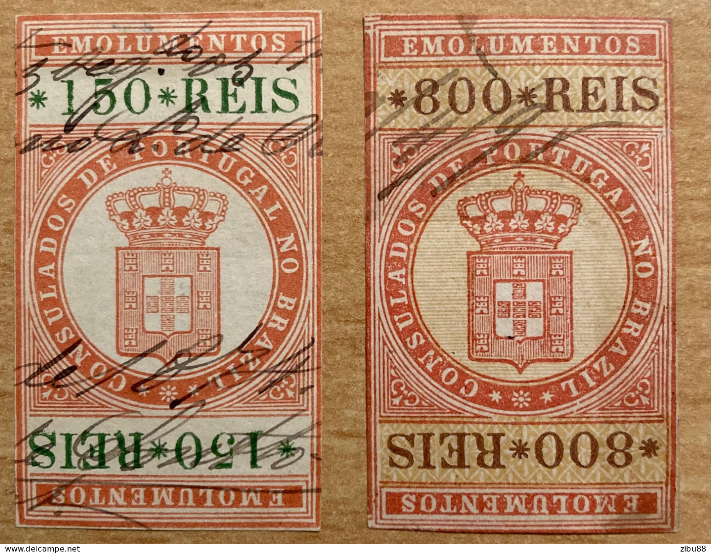 Emolumentos Consulados De Portugal - Used Stamps