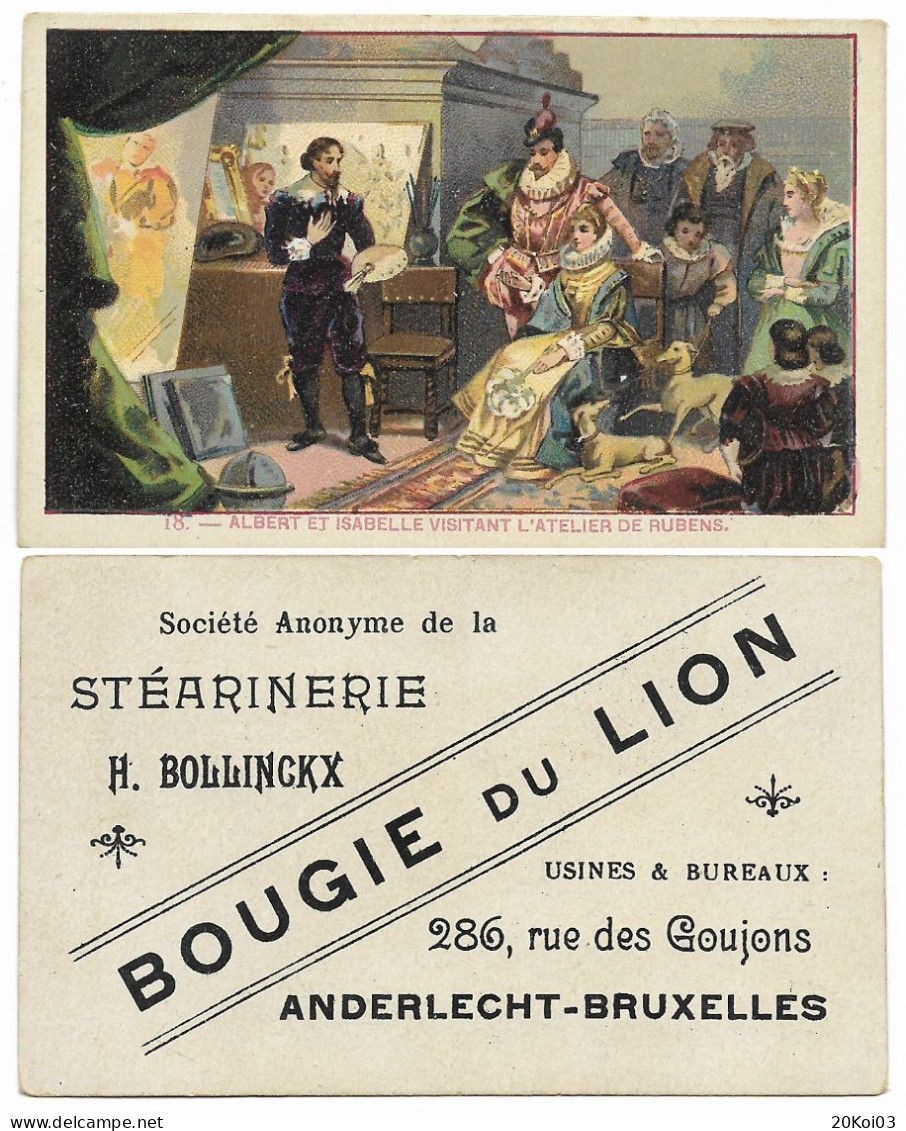 Albert & Isabelle Atelier De Rubens_Stéarinerie_Bougie Du Lion_Usines & Bureau 286, Rue Des Goujons Anderlecht, Chromo - Artis Historia