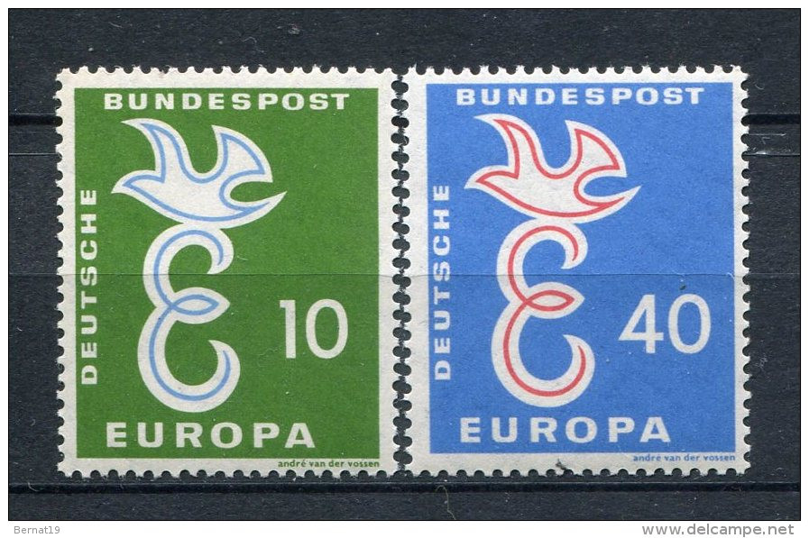 Europa CEPT 1958 Alemania ** MNH. - 1958