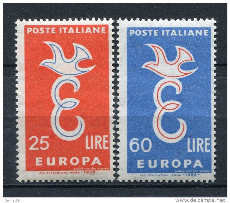 Europa CEPT 1958 Italia ** MNH. - 1958