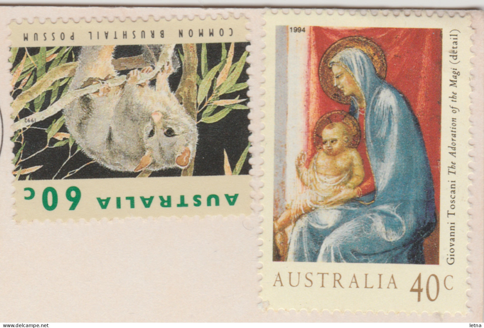 Australia VICTORIA VIC Cute Fairy Penguins PHILLIP ISLAND Hughes AG86 Postcard 1995 60c/40c Stamps - Autres & Non Classés