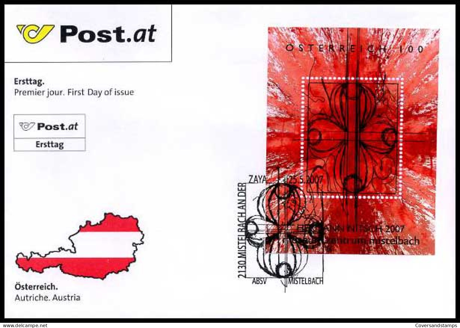 Oostenrijk - FDC - Museum Zentrum Mistelbach                                - FDC