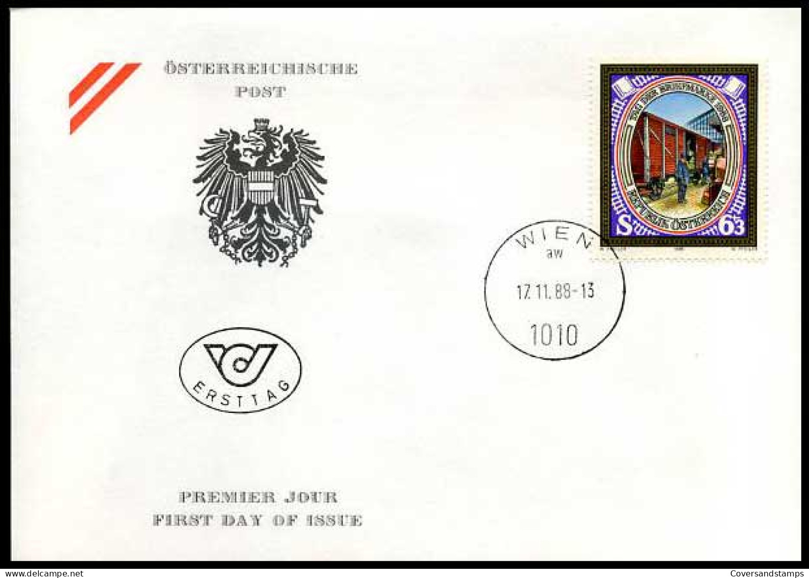 Oostenrijk - FDC - Tag Der Briefmarke                         - FDC