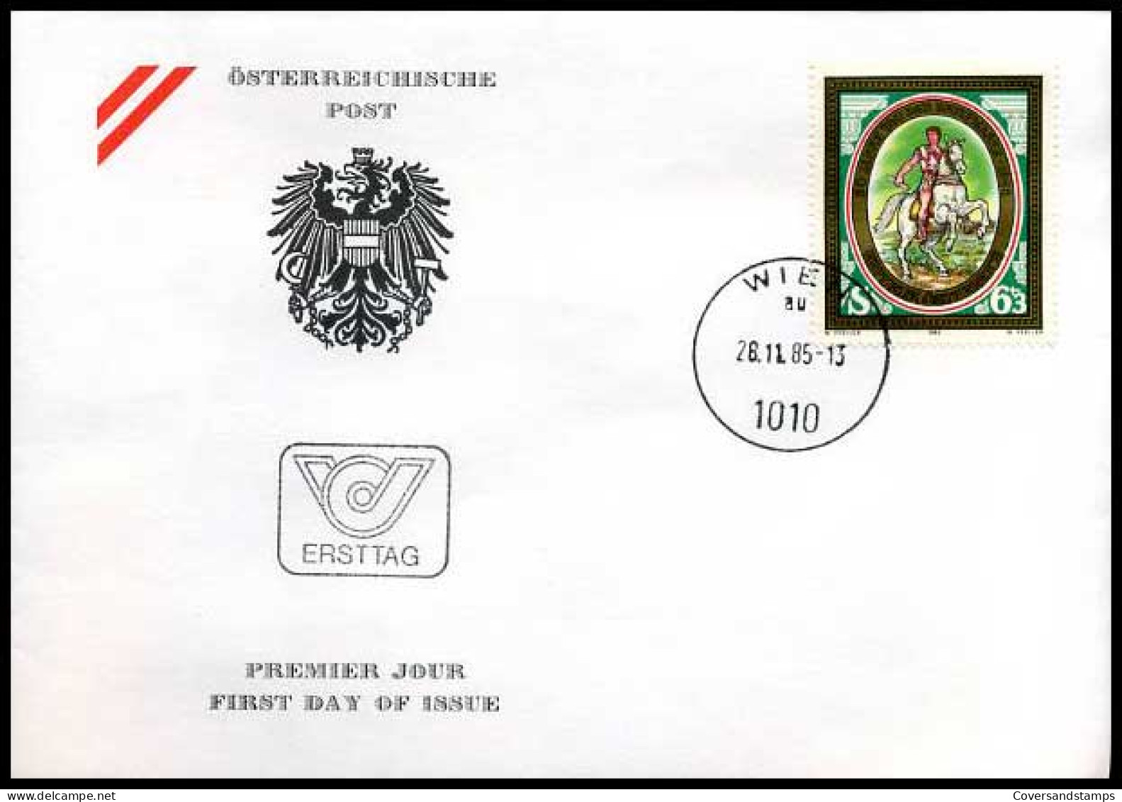 Oostenrijk - FDC - Tag Der Briefmarke                         - FDC