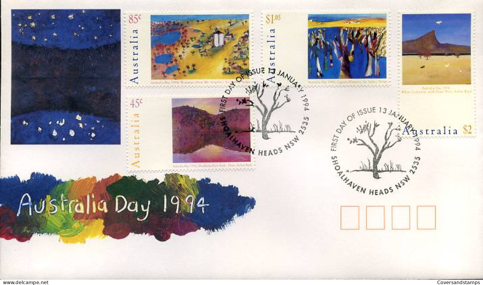 Australië  - FDC -  Australia Day 1994                                   - Premiers Jours (FDC)